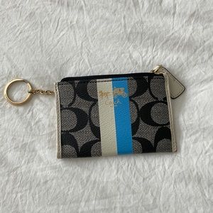 Coach keychain wallet